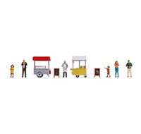Noch 16229 Figuren-Themenwelt „Eis- Und Hot Dog-Wagen“ Spur H0