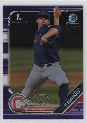 2019 Bowman Draft Chrome Purple Refractor 31/250 Daniel Espino #BDC-27 17cj