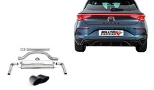 Milltek Sportauspuffanlage Cupra Leon KL, Bj. ab 2021, Endrohr 2x115mm rund