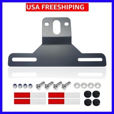 Trailer License Plate Holder Bracket- Stainless Steel Metal Car Tag Frame for...