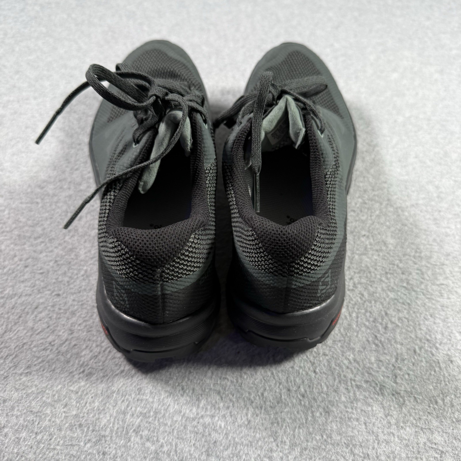 Scarpe da trekking Salomon uomo USA 8 Outline basse Gore nero verde 404771