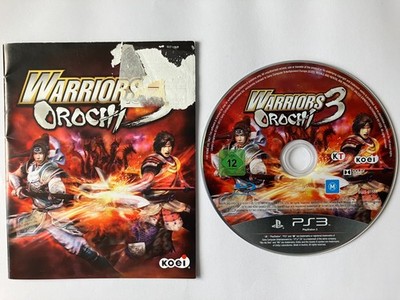 Warriors Orochi 3 (Disc and Spanish Manual Only, Region Free) PS3 Playstation 3