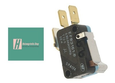 Crouzet EF83161.8 0.1A 250V Reset Micro Switch NEU OVP