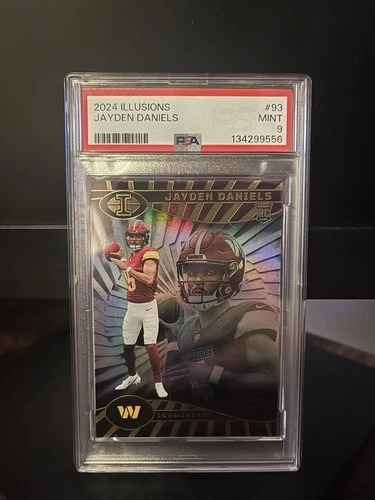 2024 Panini Illusions - Jayden Daniels #93 (RC) PSA 9
