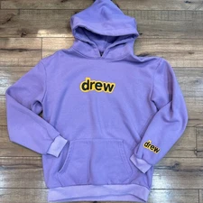 DREW HOUSE Secret Hoodie Small* Lavender Purple Skate Bieber Streetwear Baggy
