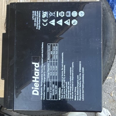 Diehard Battery Lox12-20