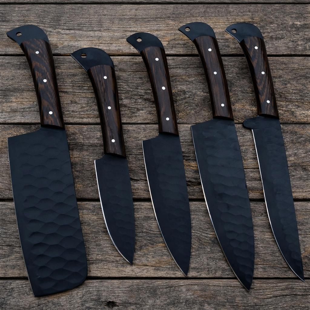 Handmade D2 Steel Kitchen Knife Set