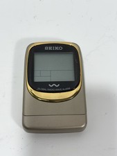 Seiko Digital Travel Alarm Clock Global Radio Wave Control Gold Color