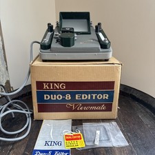 King Duo-8 Editor Cassette Tape Vintage Retro