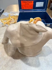 NASCO Life Form Replicas Upper Torso Central Line Trainer In Hard Case