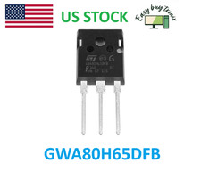 2Pcs GWA80H65DFB G80H65 GWA80H65DF8 G80H65DFB STGWA80H6S TO-247