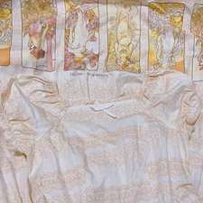 Innocent World Mucha Puff Sleeve Long Dress