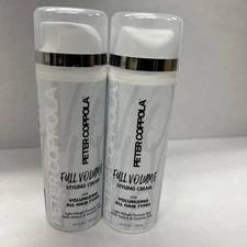 2 Pack Peter Coppola Full Volume Styling Cream  4.4 FL OZ EACH