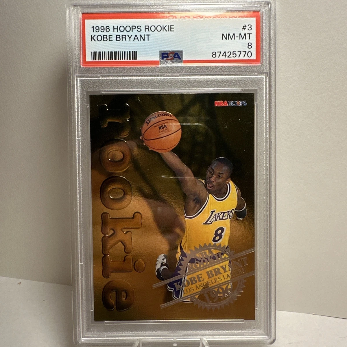 Kobe Bryant Professional Sports Authenticator (PSA) Basketball