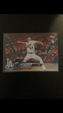 2018 Topps Walker Buehler Rc Rwb Independence Day /76