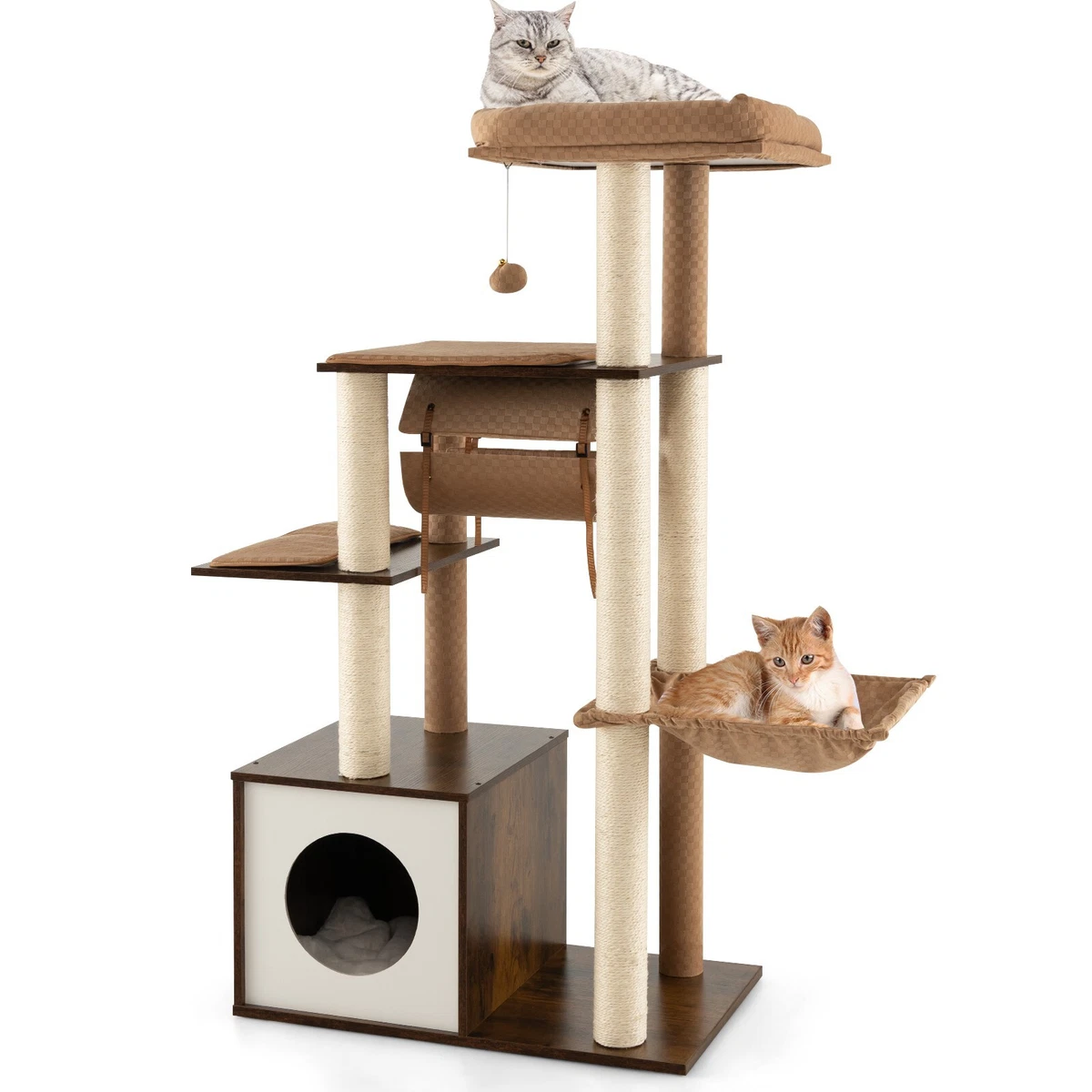 Multi level cat clearance condo