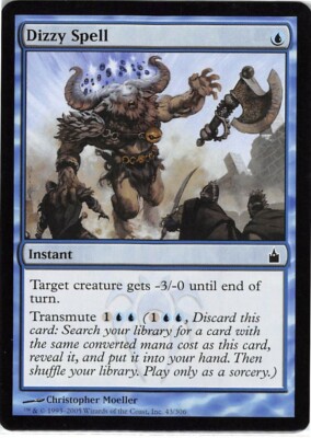 Dizzy Spell *Common* Magic MtG x1 Ravnica SP
