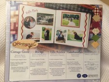 CREATIVE MEMORIES 12 x 10 Cottage Grove Croptoberfest Scrapbook 12 Sheets NIP