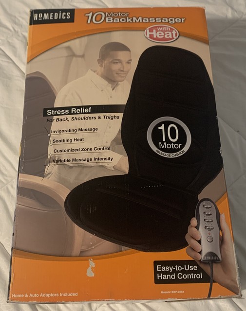 HoMedics 10 Motor Back Massager With Heat Model BKP 200 for sale online