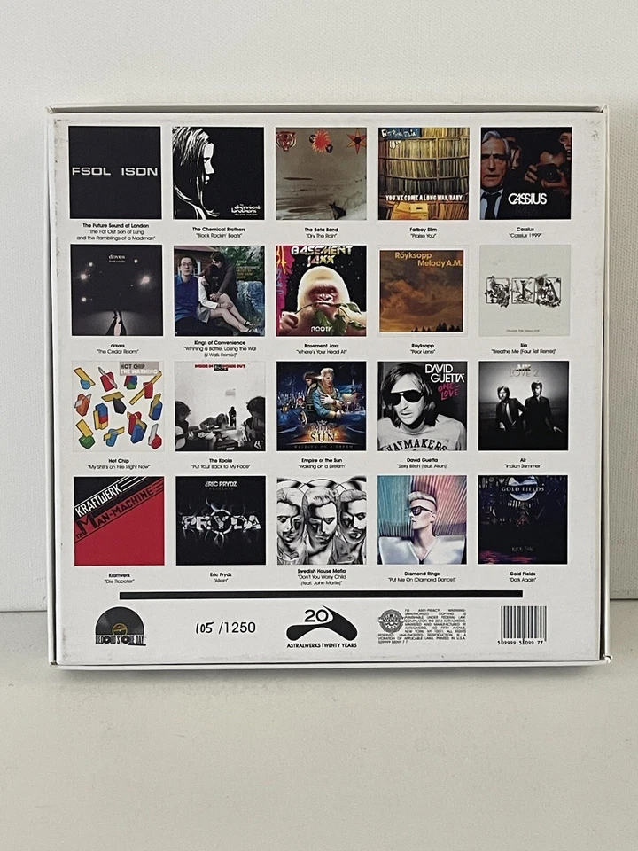 Various - Astralwerks - Music In 20/20 - 20 Flexi-Disc Box Set Limited Edition - Image 2 of 4