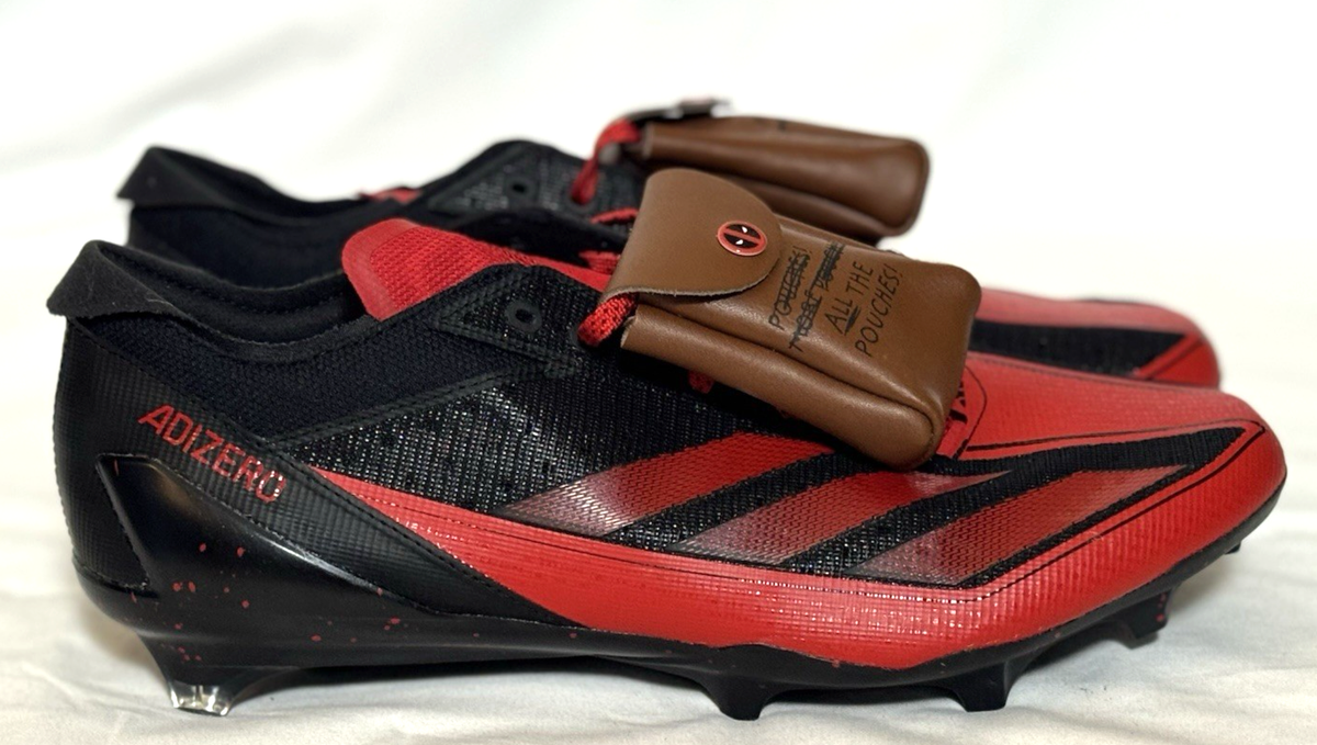 アメフト NFL PRO ADIZERO 7.0 MDサイズ レッド【新品】 Adidas | END ZONE/エンドゾーン（驚安のアメフトショップ）