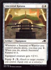 Ancestral Katana - 1 Regular not foil MTG NEO