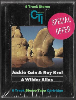 8-Track / 8-Spur Tonband : Jackie Cain & Roy Kral - A wilder alias (OVP / sealed