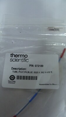 Thermo Scientific TUBE PCUT BLU .0025 X .062 X 4.92 PN: 072189 | eBay