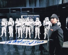 CHRISTOPHER MUNCKE signed Autogramm 20x25cm STAR WARS in Person autograph COA