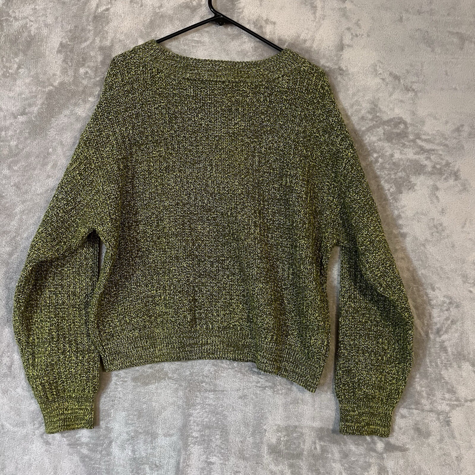 Universal Thread Nubby Pullover Sweater Top Olive… - image 6