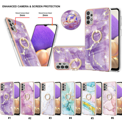 Shockproof TPU Soft Ring Holder Phone Case For Samsung Galaxy A56 A36 A26 A16A55