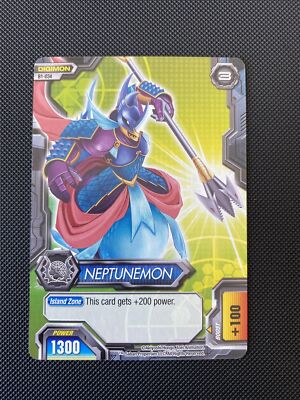 digimon digital card battle fusion : Playstation: Video Games B1-034 Neptunemon Digimon Fusion Card