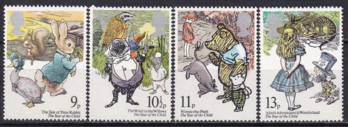 Great Britain 1979 Yvert 896/99 Children year. Tales MNH VF