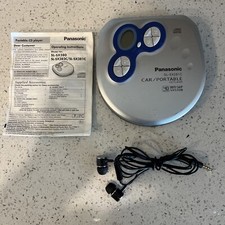 Panasonic Sl-sx400 Portable CD Compact Disc Player Japan Tested 