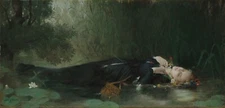 James Bertrand : "Ophelia" (1871) - Giclee Fine Art Print