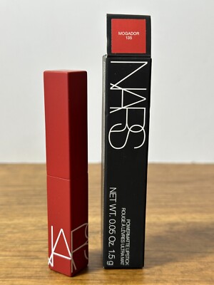 NARS Powermatte Lipstick 135 Mogador Brick Red Full size 0.05 oz New in Box NIB