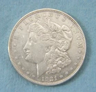 1921-D Morgan Silver Dollar, 90% Silver, EXTREMELY FINE CONDITION #2044
