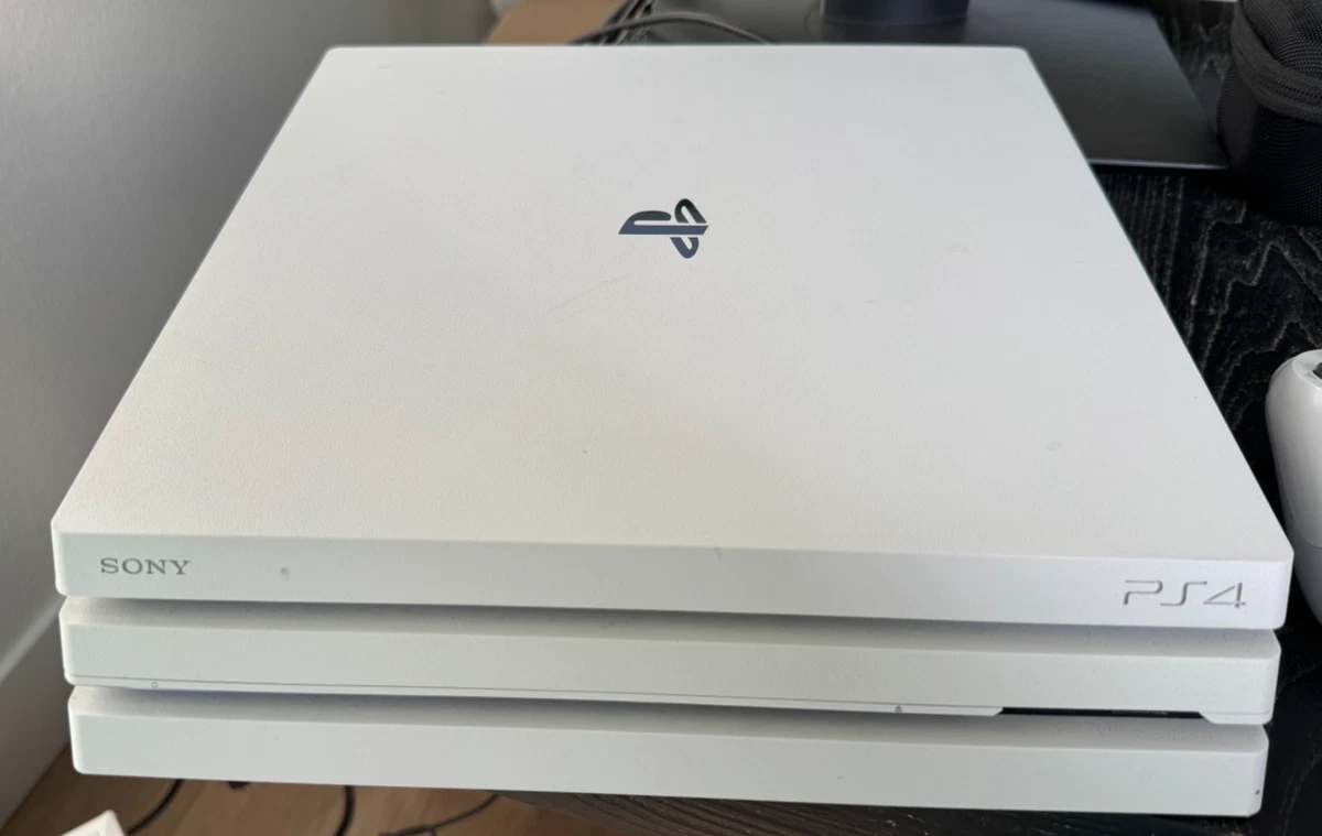 Sony PlayStation 4 Pro White Video Game Consoles for sale - eBay