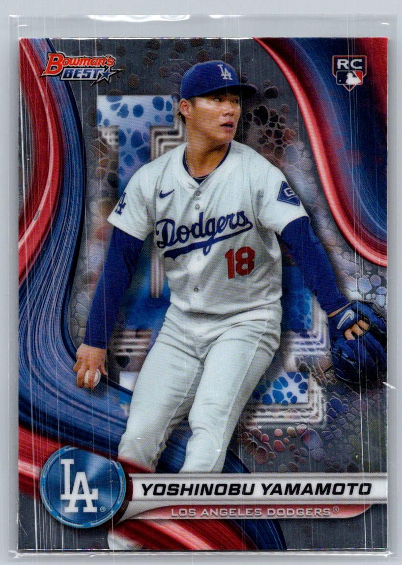 2024 Bowman's Best #34 Yoshinobu Yamamoto