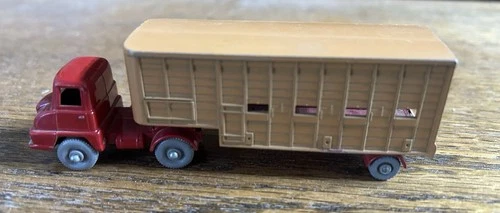1962 Matchbox Lesney Major Pack M-7 Jennings Cattle Truck Made Made in England