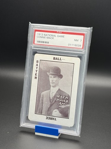 Connie Mack 1913 National Game card