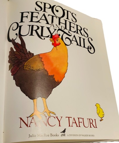 π· Spots, Feathers and Curly Tails β Nancy Tafuri β 1989 First UK Edition. HC - Foto 5 di 17