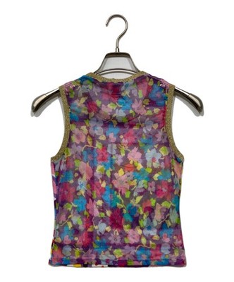 Vintage Y2K D&G Dolce & Gabbana Multicolor Printed Sleeveless Tank