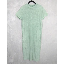 Velvet by Graham & Spencer Mineral Wash T-Shirt Dress Casual with Pockets