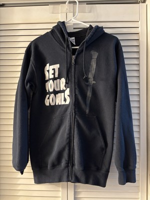 Vintage Set Your Goals Band Merch Full Zip Hoodie Small Hardcore Pop-punk