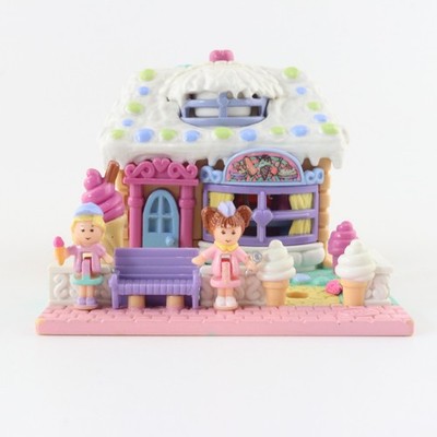POLLY POCKET 1995 Icecream Ice Cream Vanilla Parlour Variation COMPLETE