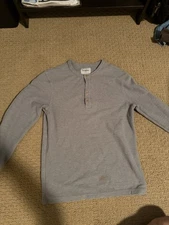 Long Aleve Grey Waffle Texture Goodfellow Men’s