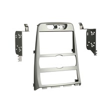 Metra 95-7336S Double-DIN Car Stereo Silver Dash Kit - Compatible Fits for