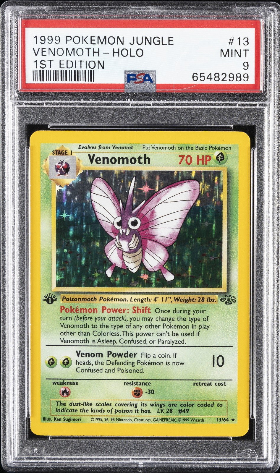 Venomoth 1st Edition #13