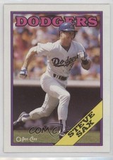 1988 O-Pee-Chee Steve Sax #305 0au4